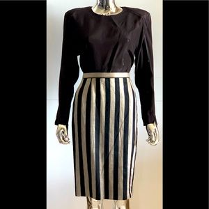 Vintage Escada Linen Skirt